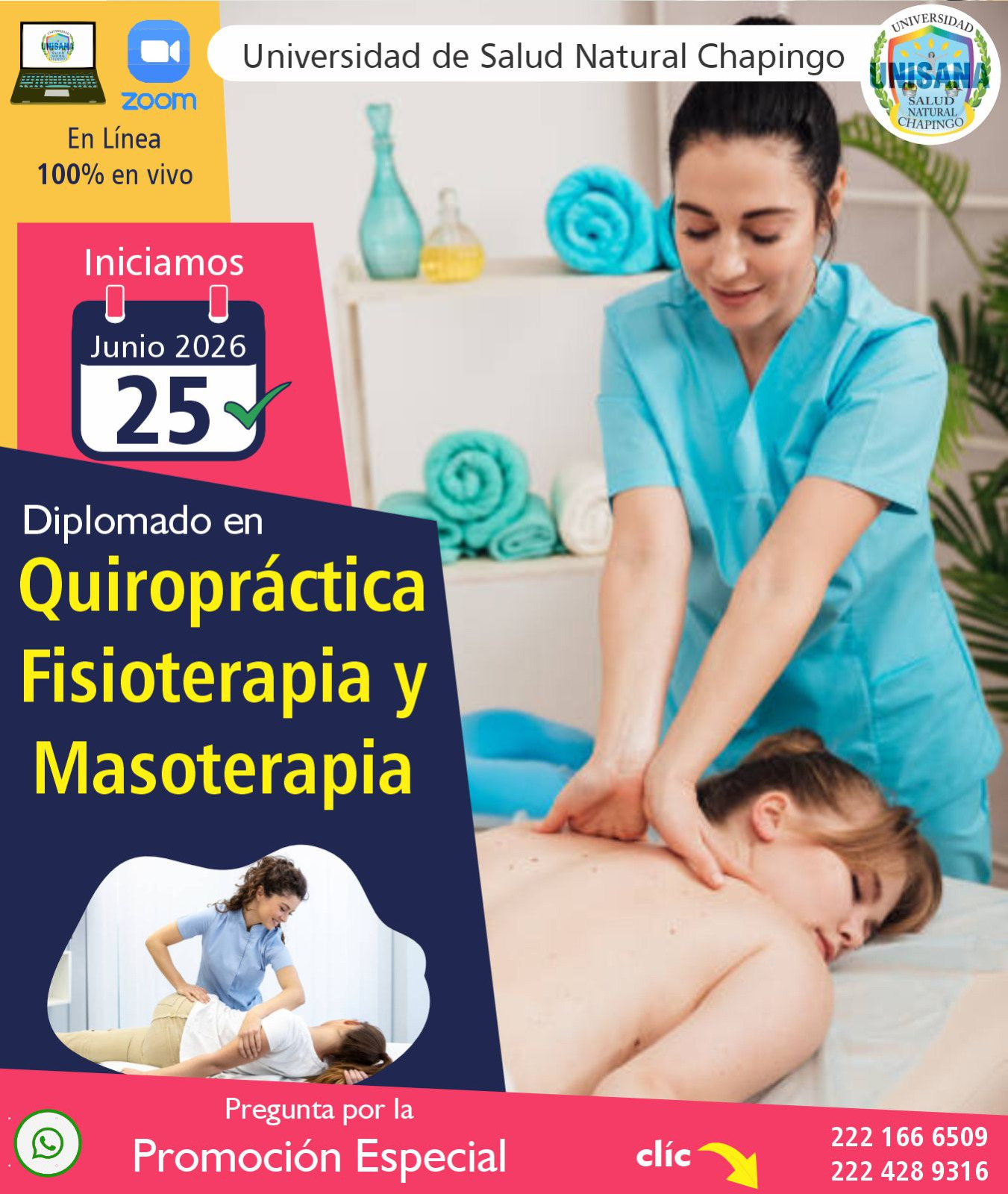 Quiropráctica Fisioterapia y Masoterapia